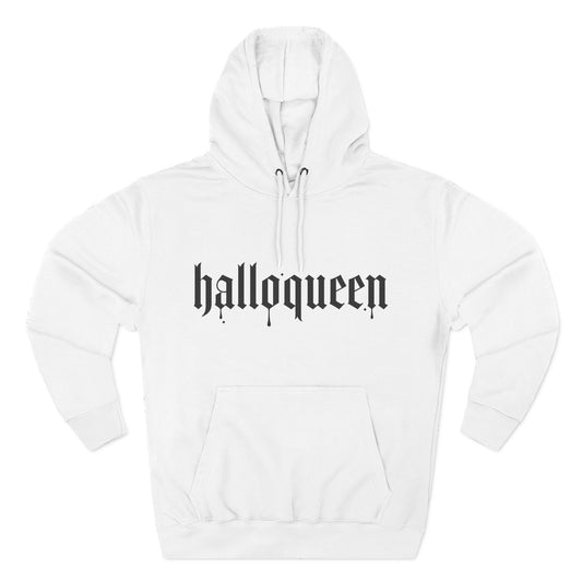 Three-Panel Fleece Hoodie with Unique Graphics - Perfect for Fall, Halloween, Casual Wear, Gift, Overthinking Design