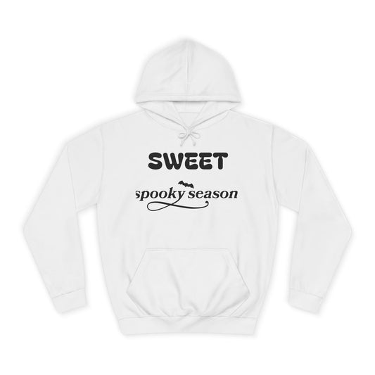 Spooky Season College Hoodie, Unisex Hoodie, Halloween Sweater, Fall Fashion, Gift for Students